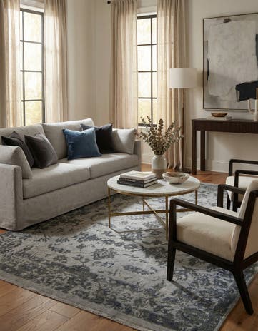 7' 10 x 11' 6 Hand Knotted Darya Wool Rug