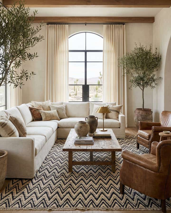 8' 6 x 12' 7 Hand Knotted Moroccan Wool Rug