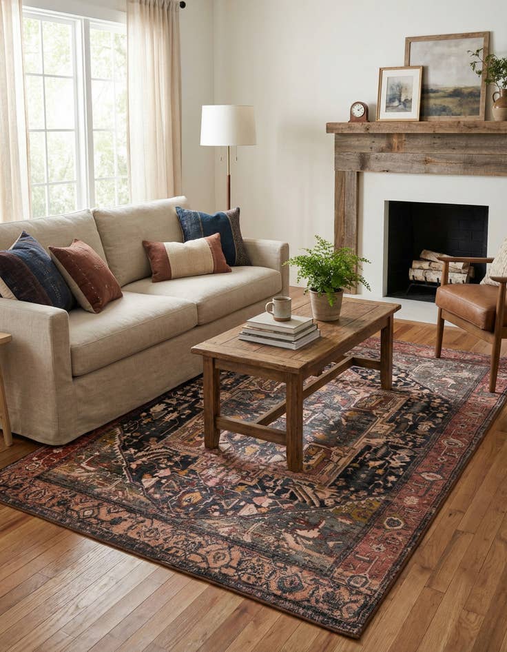 Detail image of  4' 4 x 6' Medina Rug