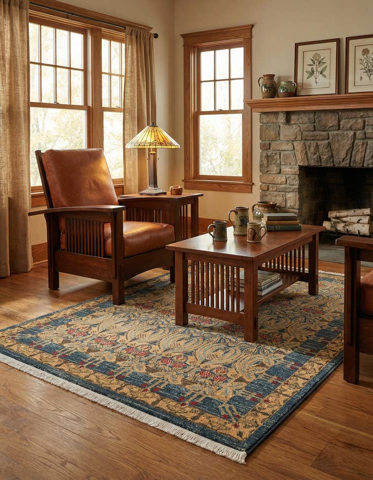 Detail image of 4' x 6' Kensington Rug