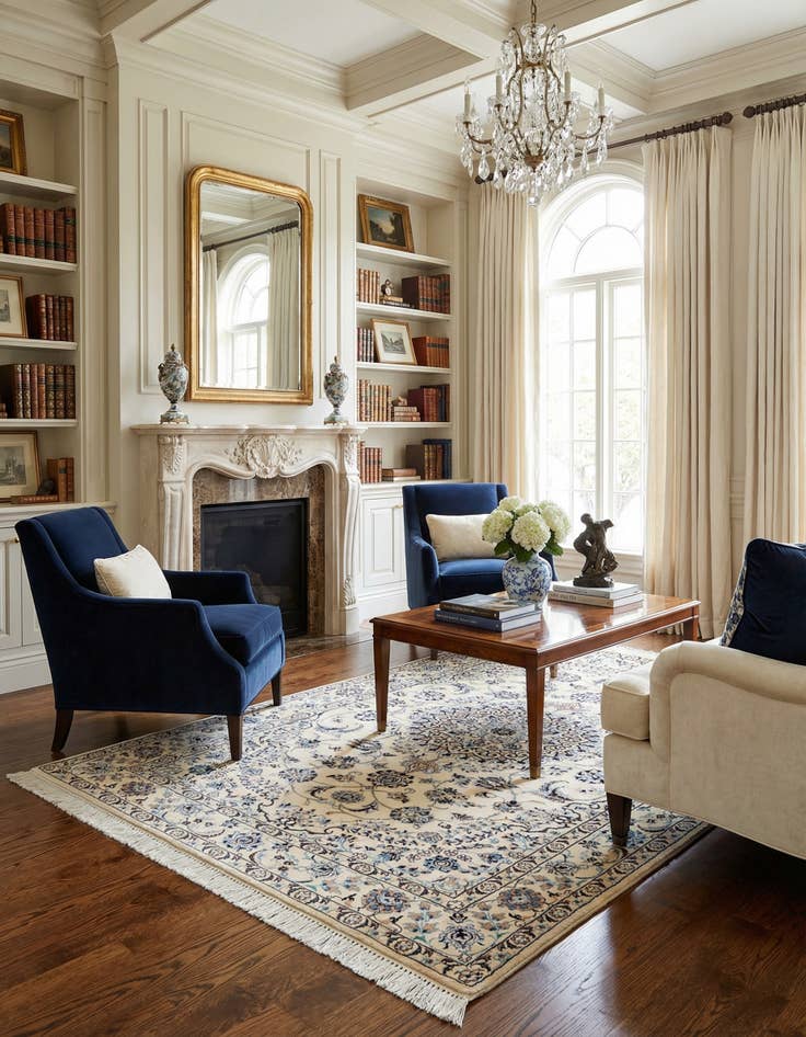 Detail image of 3' 11 x 6' 2 Nain Rug