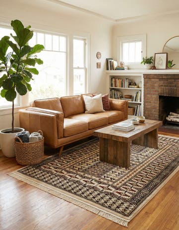 5' 3 x 8' Bokhara Rug