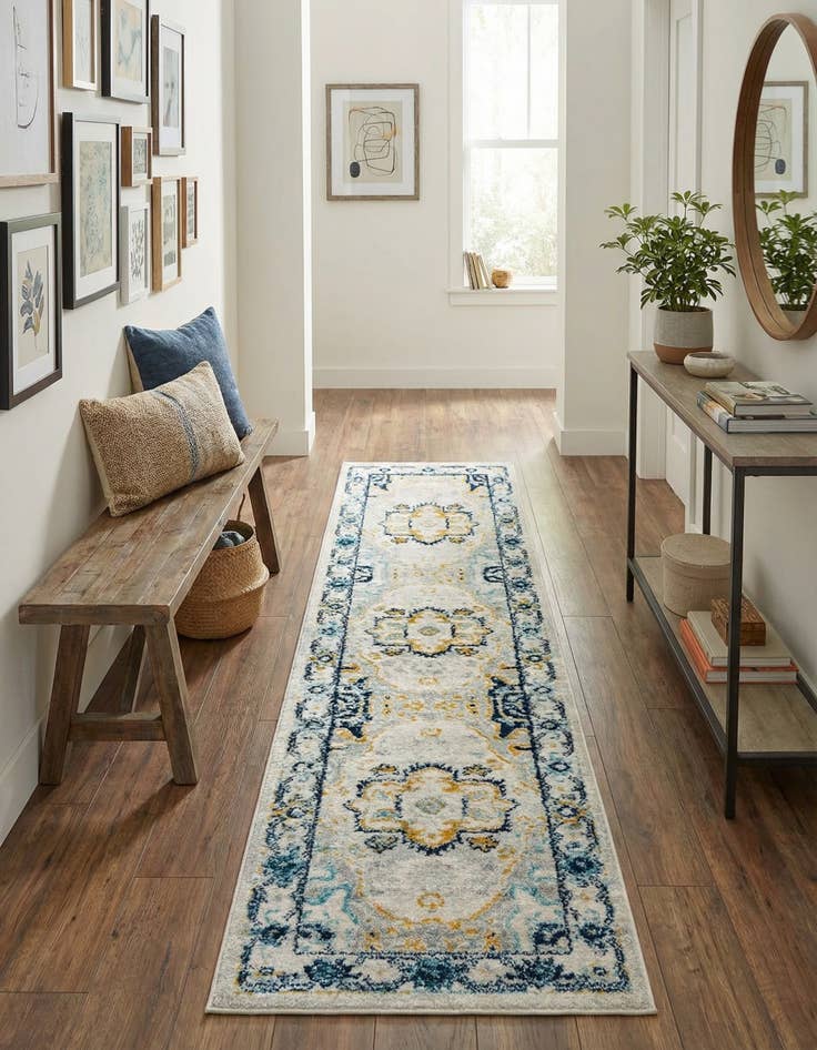 Detail image of 2' x 8' Madeline Vintage Runner Rug