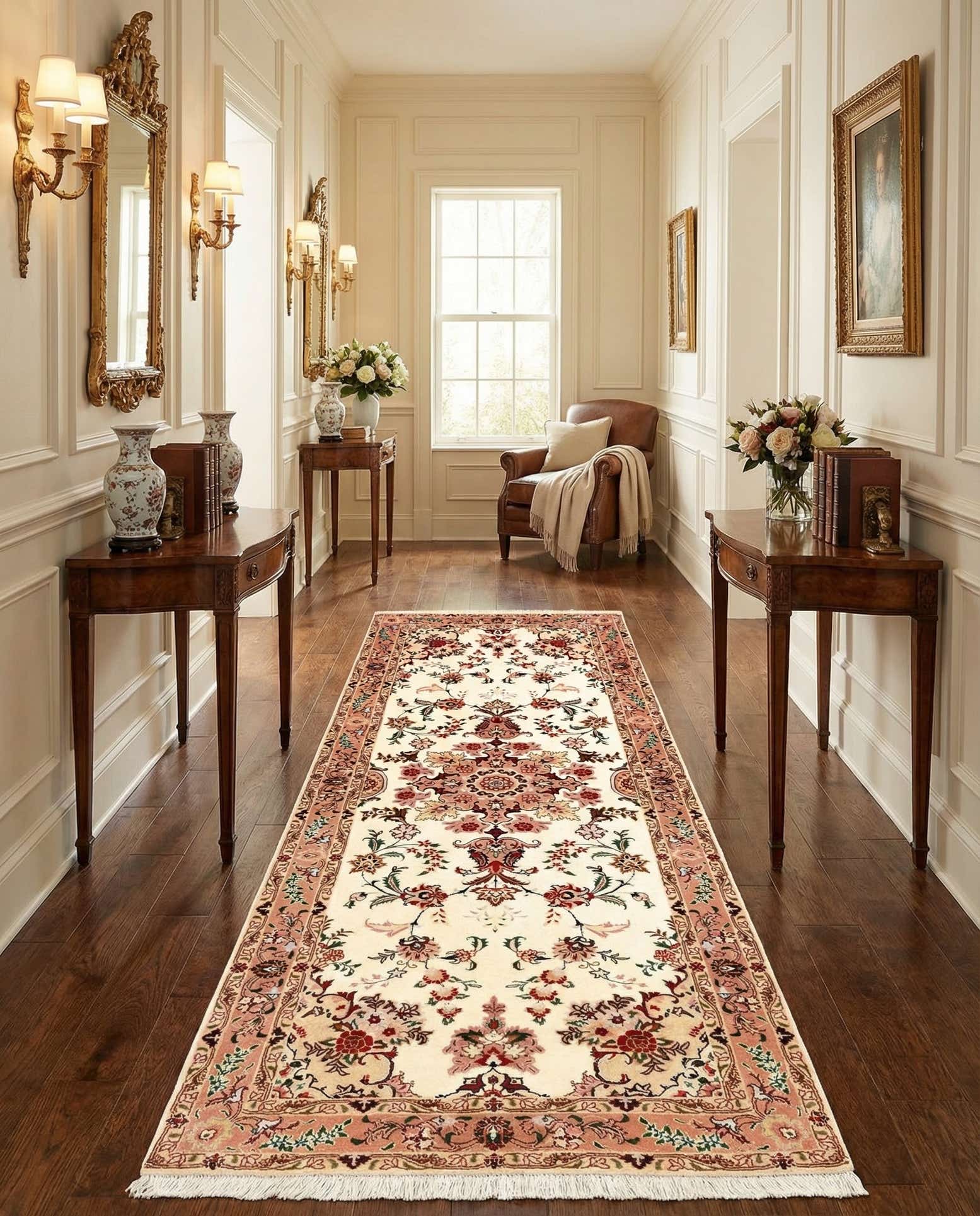 2' 9 x 6' 8 Tabriz Runner Rug