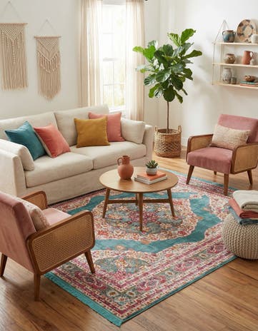 8' x 8' Santiago Square Rug