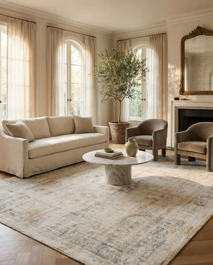 9' 8 x 12' 8 Hand Knotted Ultra Vintage Persian Wool Rug