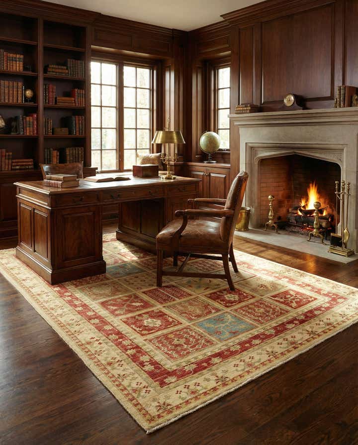 6' 10 x 9' 10 Hand Knotted Ariana Ziegler Rug