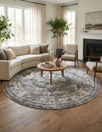 13' 1 x 13' 1 Monte Carlo Round Rug