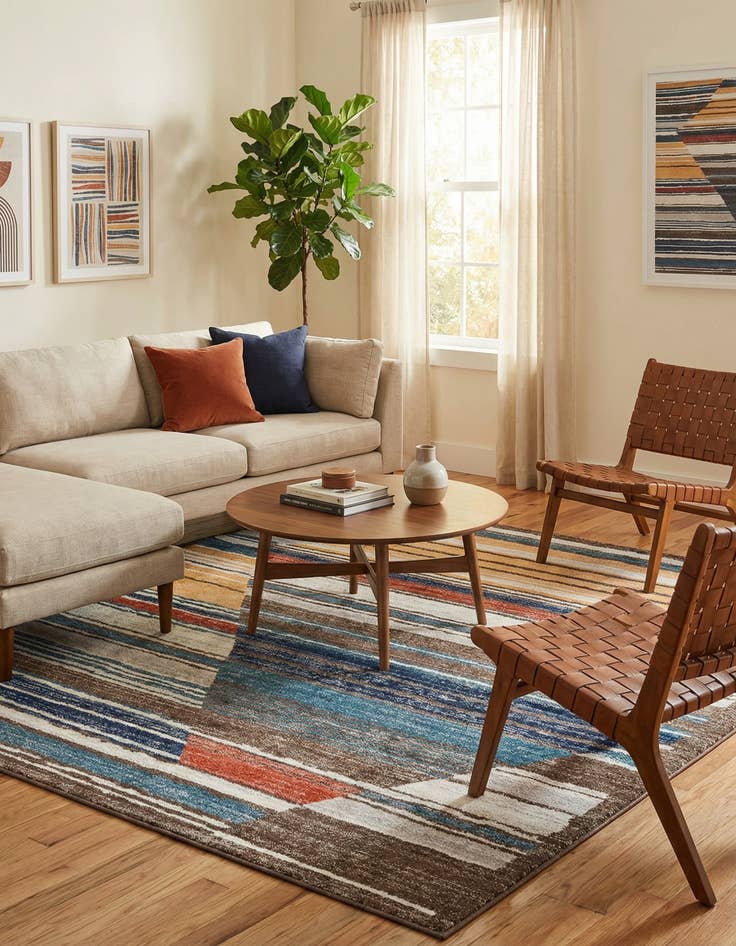 Detail image of  12' x 12' Aramis Square Rug