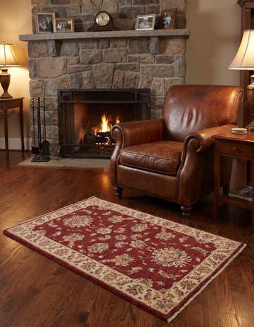 3' x 5' 1 Hand Knotted Ziegler Rug