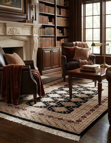 4' 2 x 6' 1 Hand Knotted Bokhara Oriental Rug