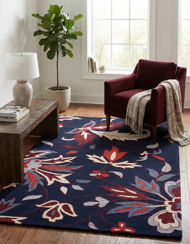 Detail image of 5' 1 x 8' Luna Rug