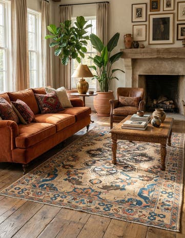 5' 1 x 7' 10 Hamedan Rug