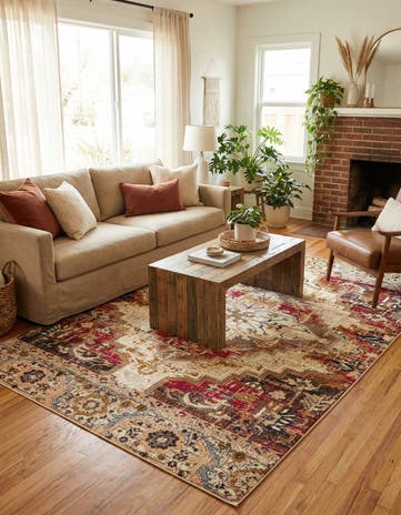 5' 3 x 8' Saturn Rug
