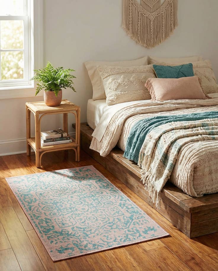 Detail image of 2' x 3' Easy-Clean Jill Zarin Dubai Indoor / Outdoor Rug