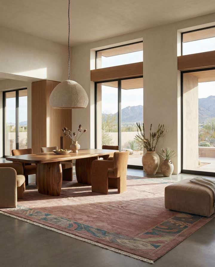 8' 4 x 11' 7 Hand Knotted Tibet Wool Rug