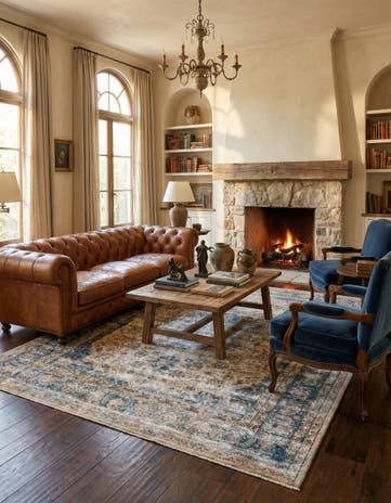 9' 7 x 12' 5 Hand Knotted Ultra Vintage Persian Wool Rug