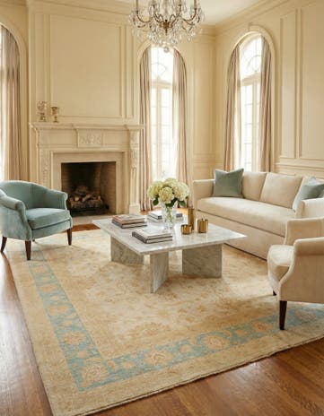 11' 5 x 11' 5 Kaizar Wool Square Rug