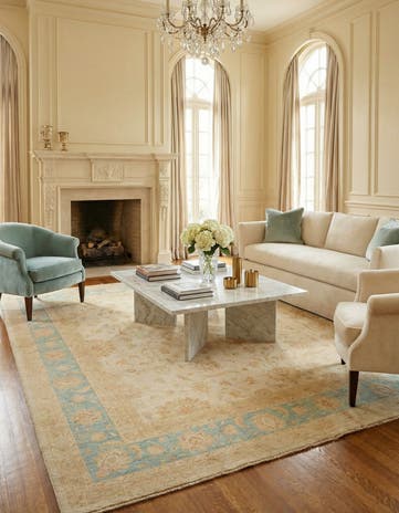11' 5 x 11' 5 Kaizar Wool Square Rug