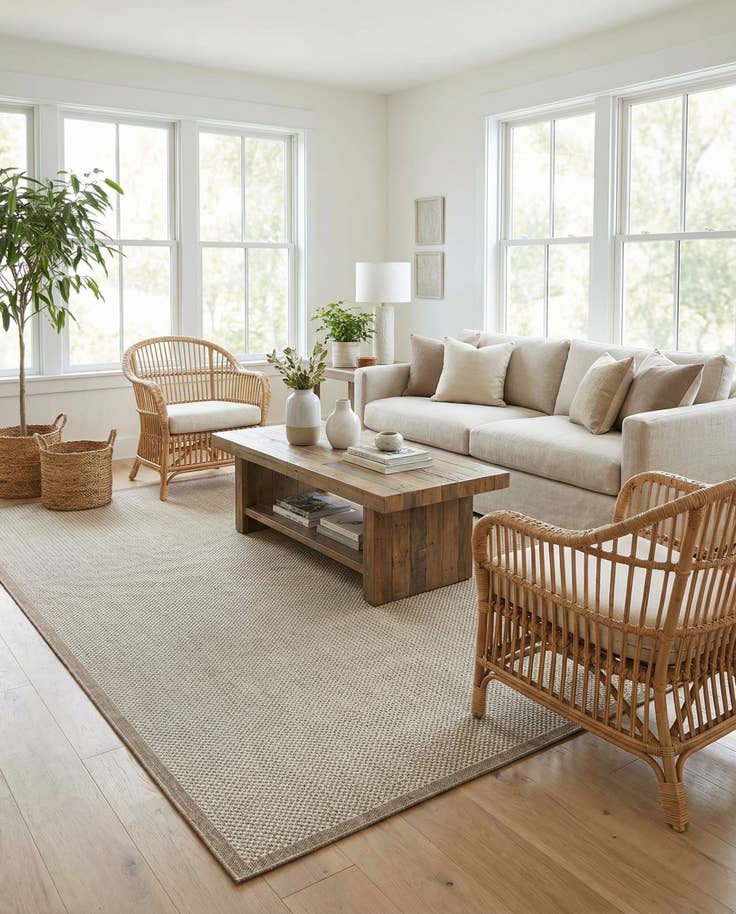 Detail image of 10' x 14' Easy-Clean Border Indoor / Outdoor Rug