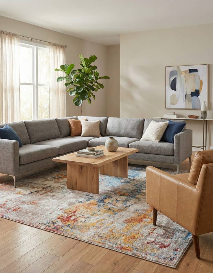 Detail image of  10' x 13' Andromeda Rug