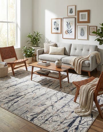 Gray Finsbury Square Rug