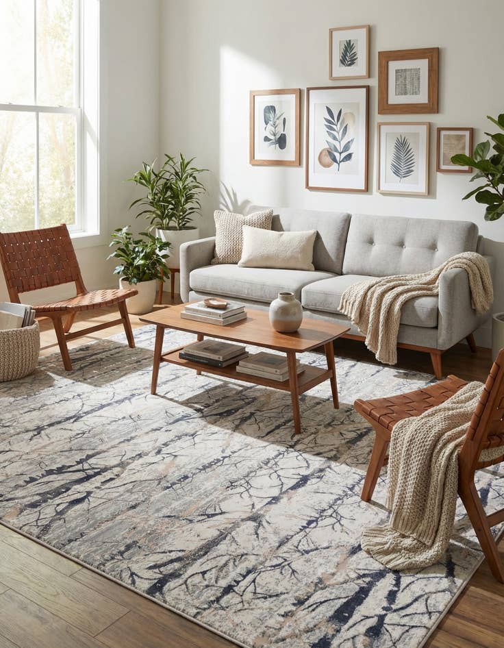 Detail image of 7' 10 x 7' 10 Finsbury Square Rug