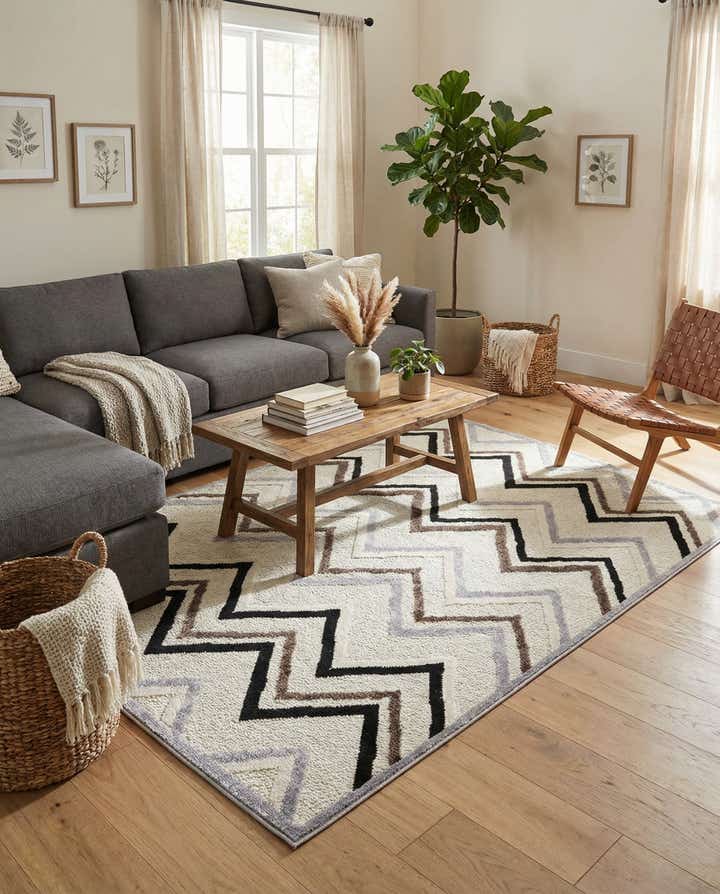 5' x 7' 7 Easy-Clean Indoor / Outdoor Rug