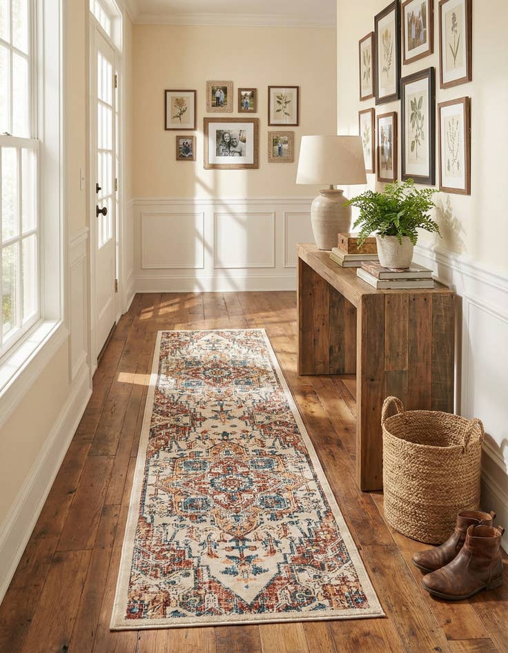 Detail image of 2' 7 x 10' Stockholm Runner Rug