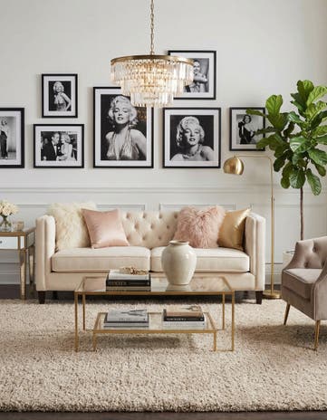 8' x 10' Marilyn Monroe™ Shag Rug