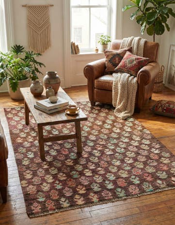 4' 1 x 5' 9 Hand Knotted Balouch Wool Rug