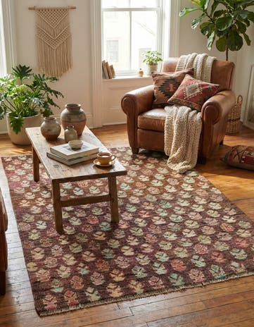 4' 1 x 5' 9 Hand Knotted Balouch Wool Rug