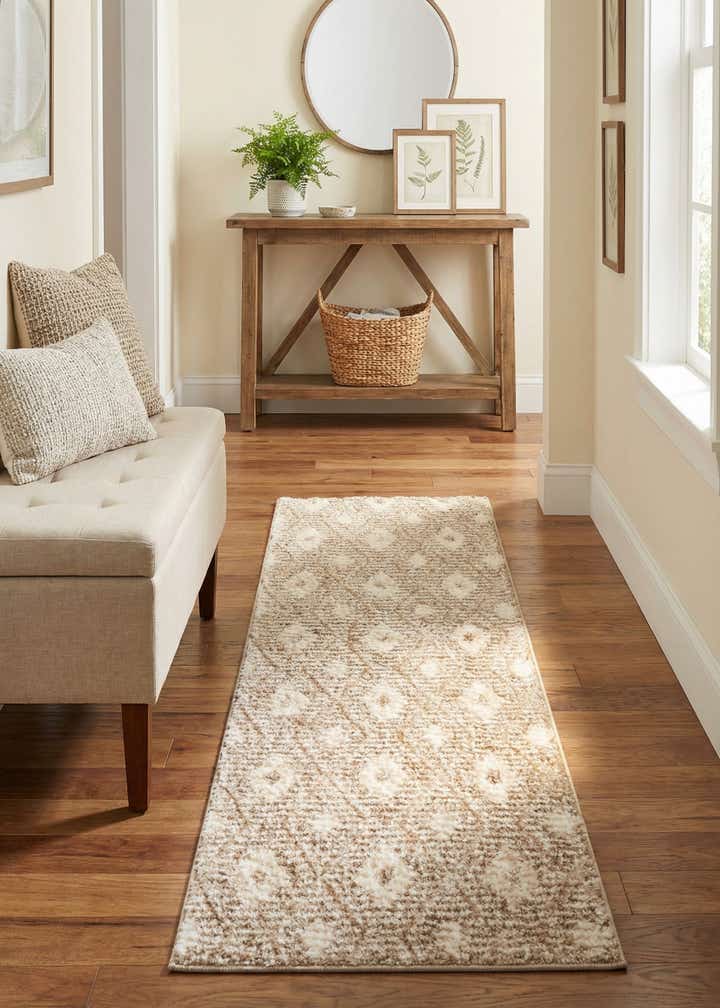2' x 6' Sepia Runner Rug
