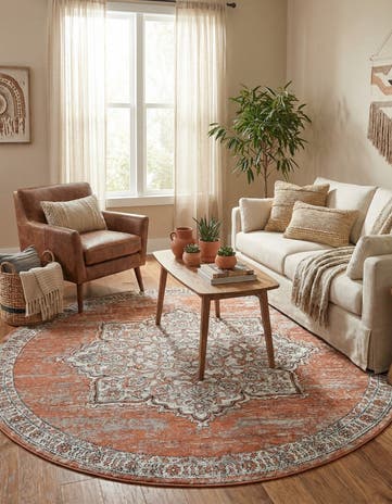 7' x 7' Nyla Round Rug