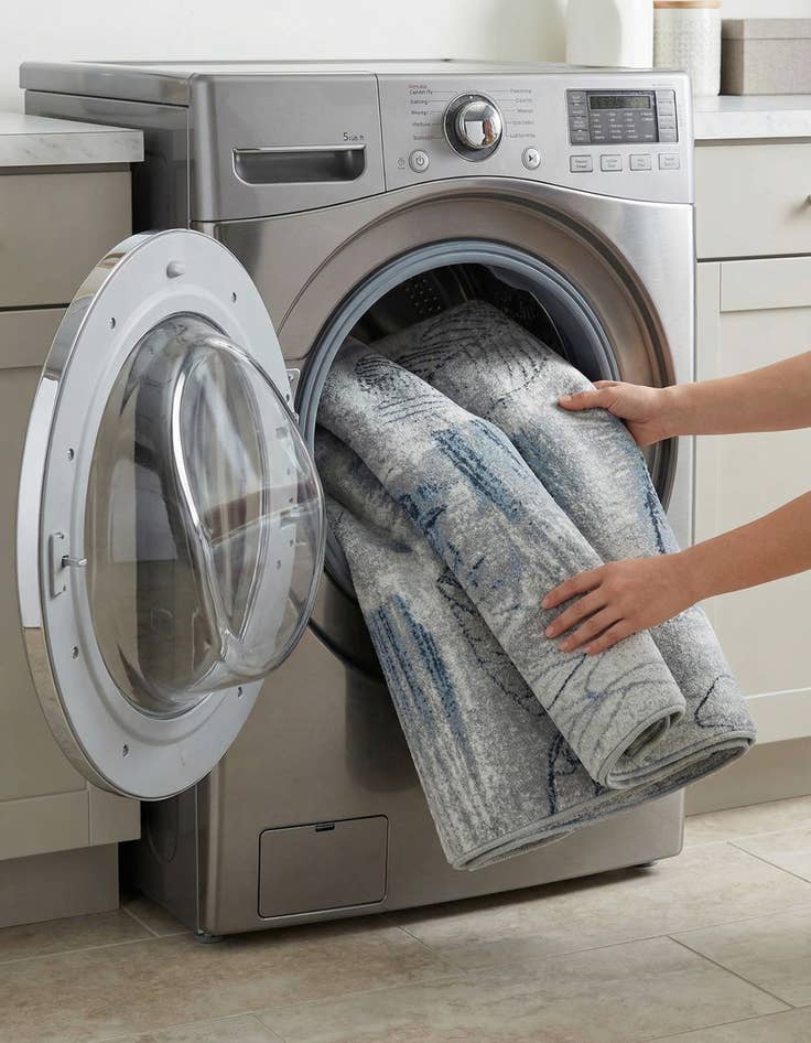 Detail image of 5' 3 x 8' Kamala Washable Rug