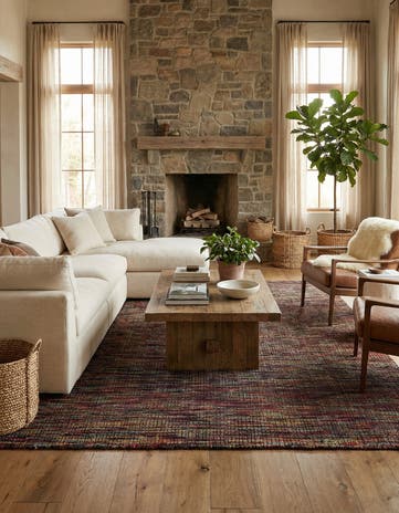 7' 10 x 10' 4 Hand Knotted Moroccan Wool Rug