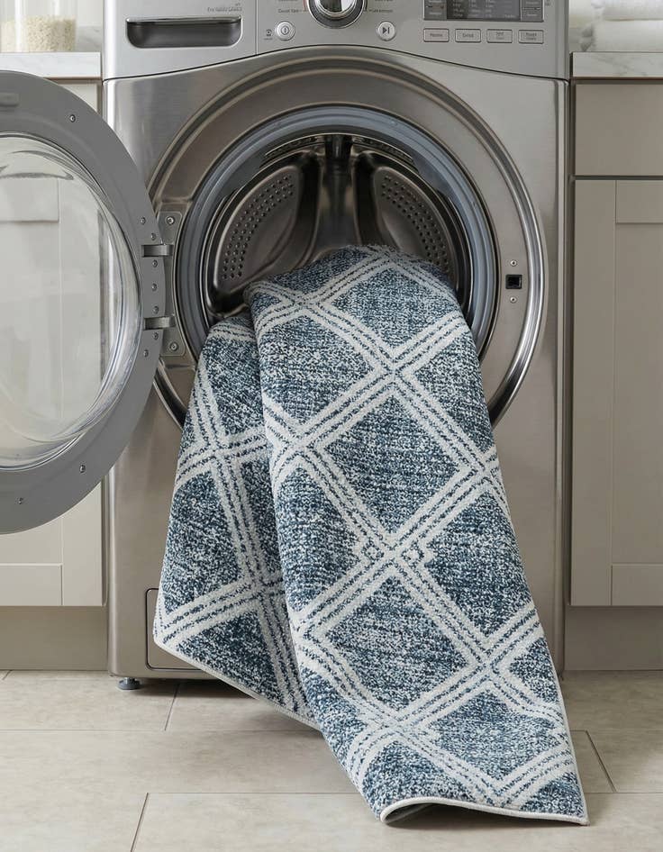 Detail image of 7' 10 x 10' Kamala Washable Rug