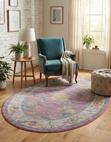5' 5 x 8' Paragon Oval Rug