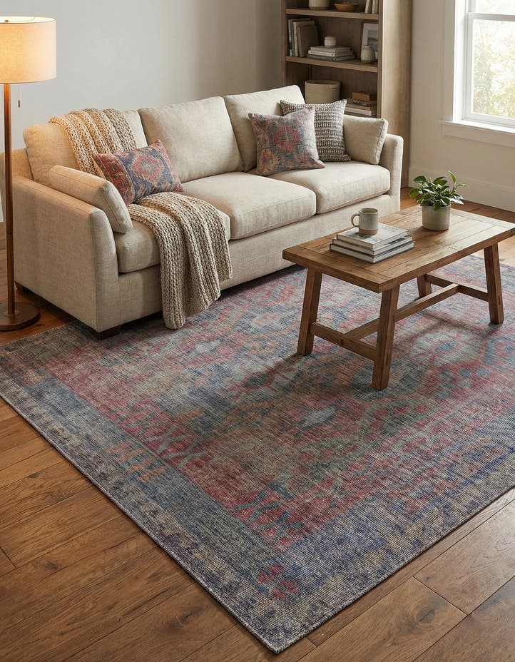 7' 3 x 7' 3 Washable Sisu Square Rug