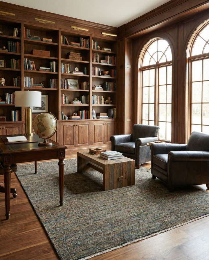 9' x 12' 2 Agra Wool Rug