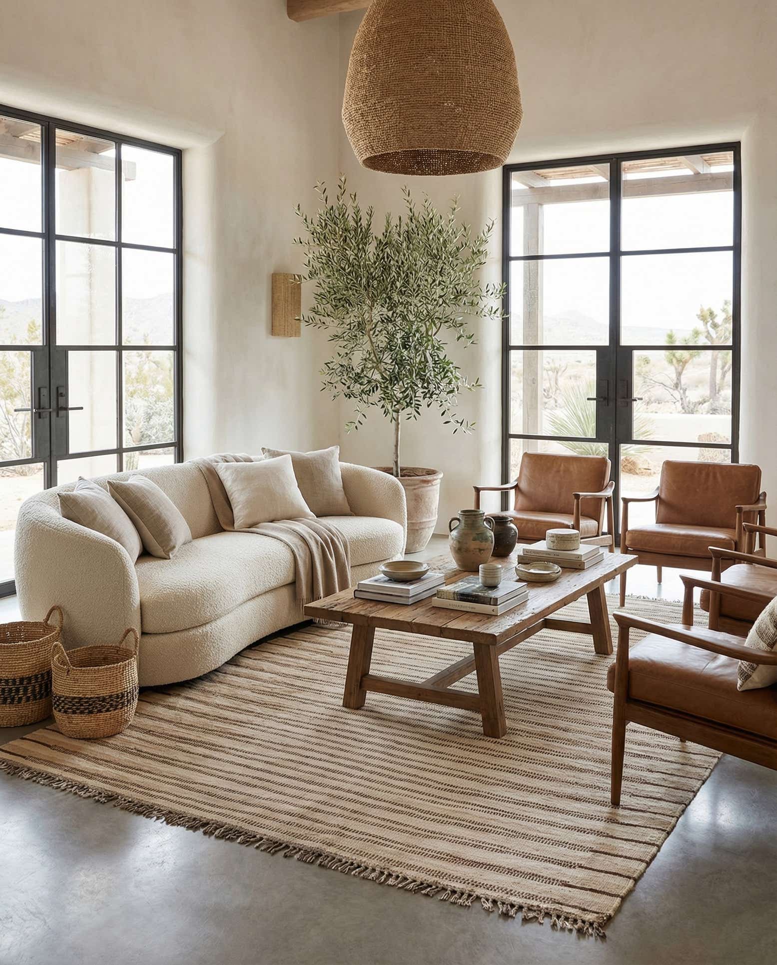 8' 1 x 11' 5 Hand Knotted Moroccan Wool Rug