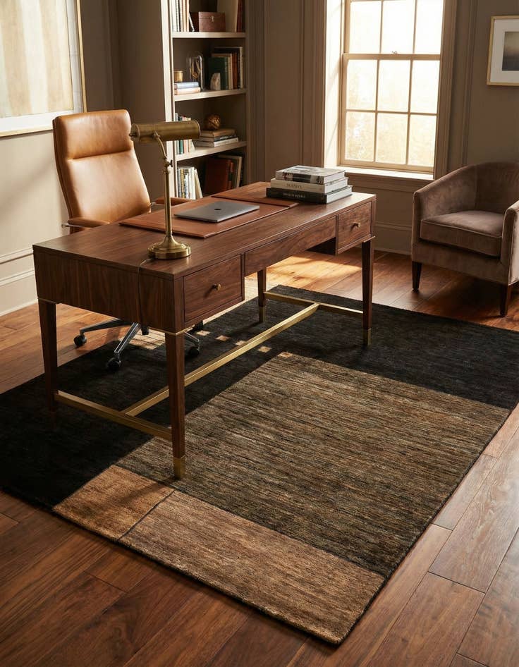 Detail image of 5' 3 x 6' 3 Juma Wool Rug