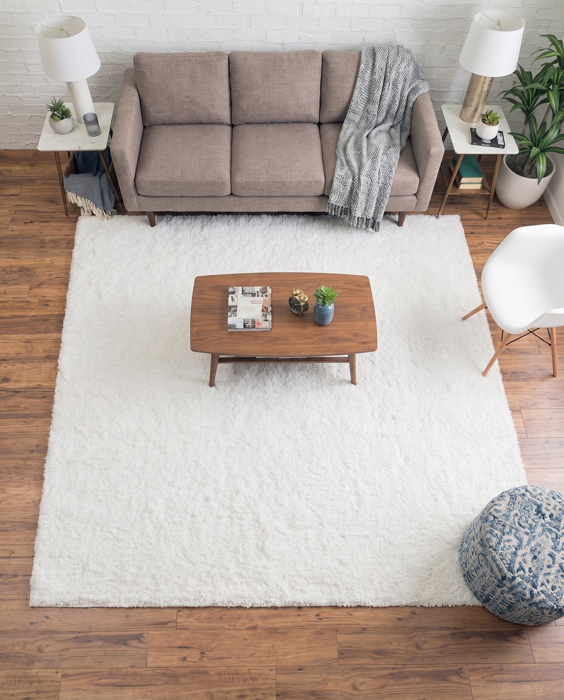 7' 10 x 7' 10 Everyday Shag Square Rug