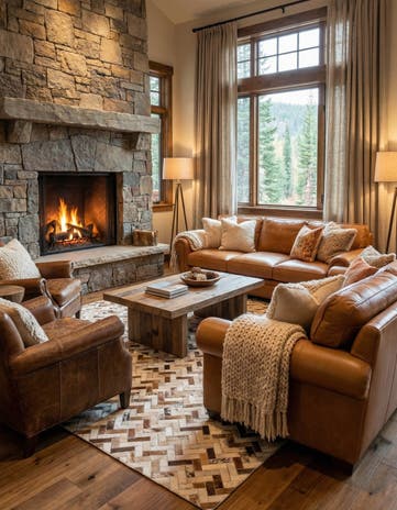 5' x 7' 10 Cowhide Rug