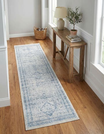 Gray Noble Runner Rug