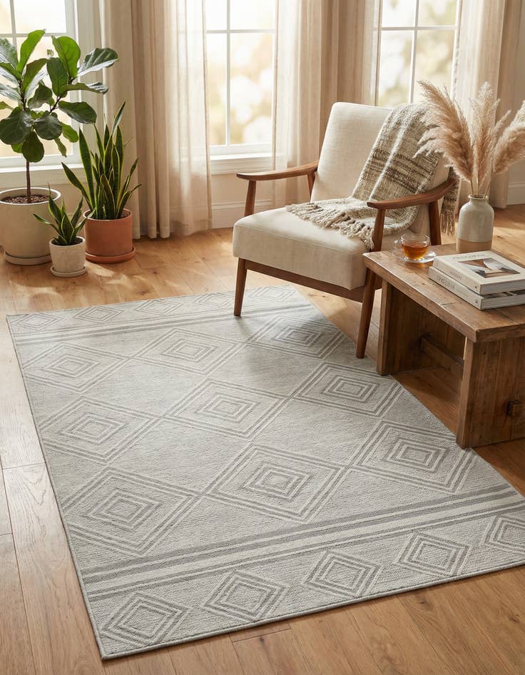Detail image of  4' x 6'  Washable Sabrina Soto Hudson Indoor / Outdoor Rug