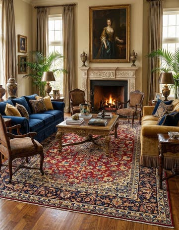 9' 10 x 15' 3 Najafabad Wool Rug