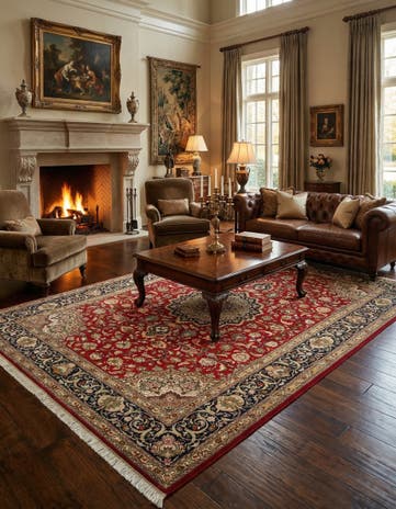 6' 9 x 10' Tabriz Rug