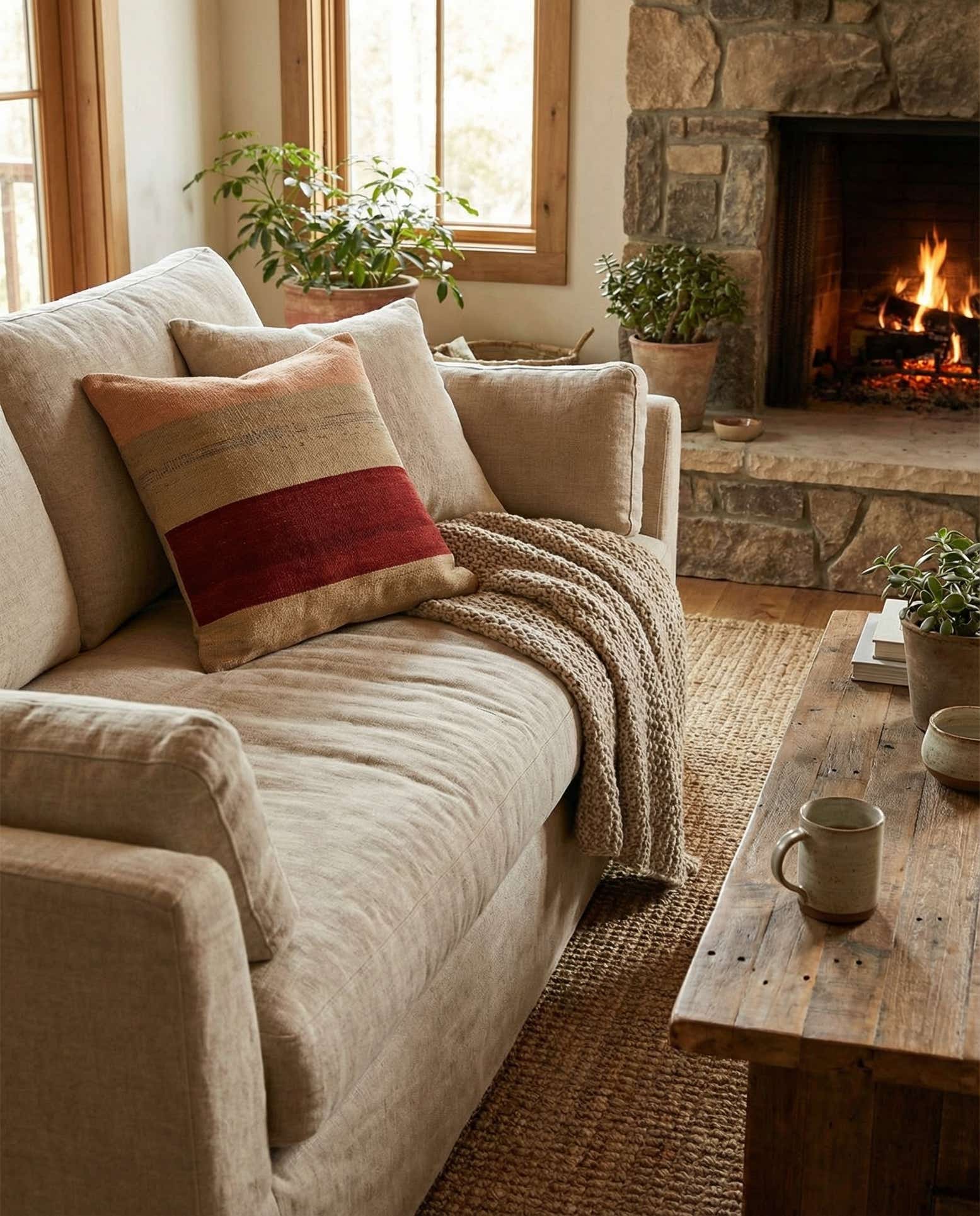 2' 5 x 2' 5 Hand Woven Pillow Wool Square Rug