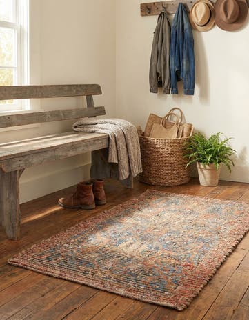 2' x 3' 1 Chenille Jute Rug